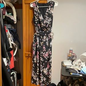 Ted baker floral jumpsuit size 2
